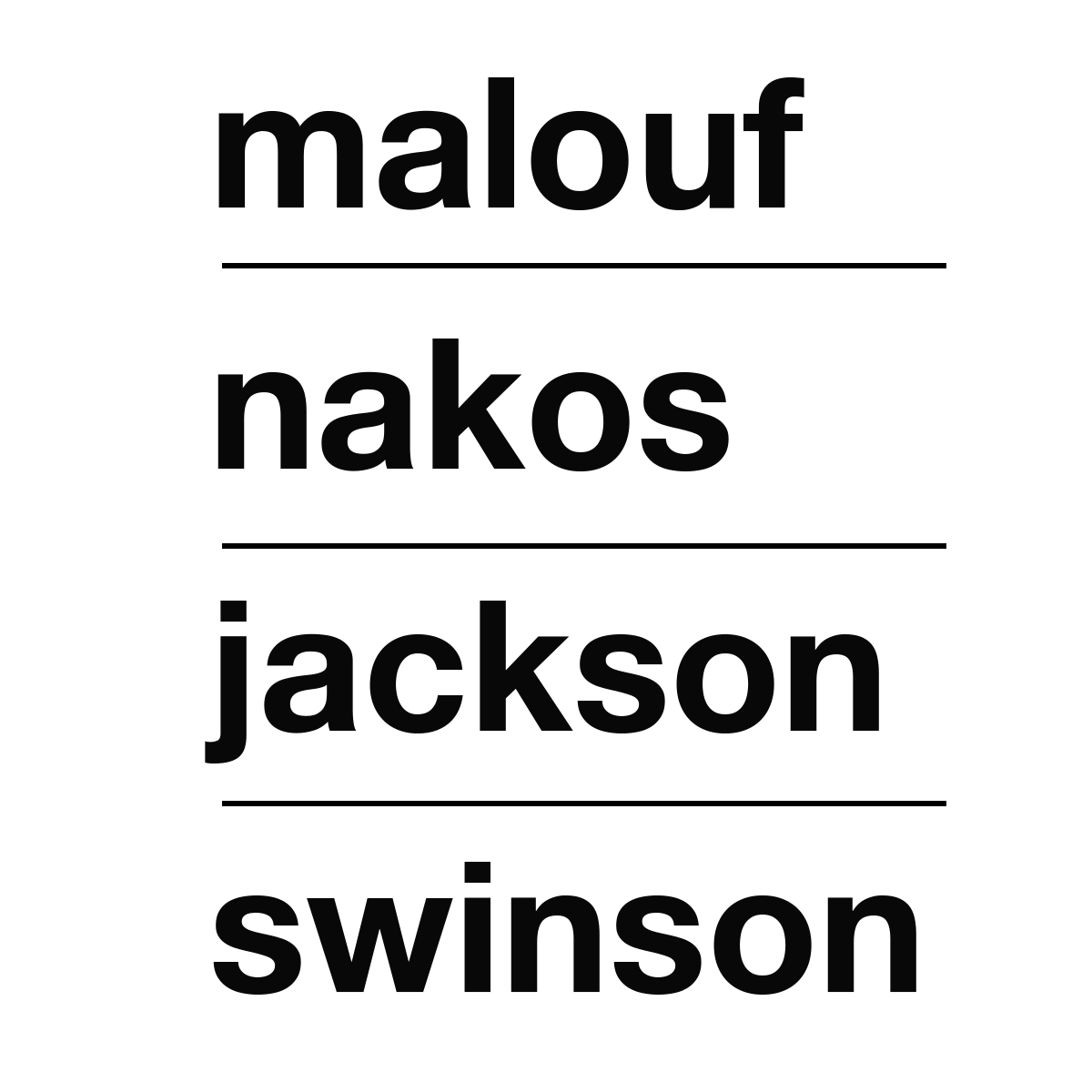 Malouf Nakos Jackson & Swinson, P.C.